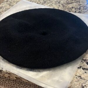 Classic Black Beret